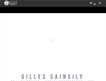 Tablet Screenshot of gillessainsily.com